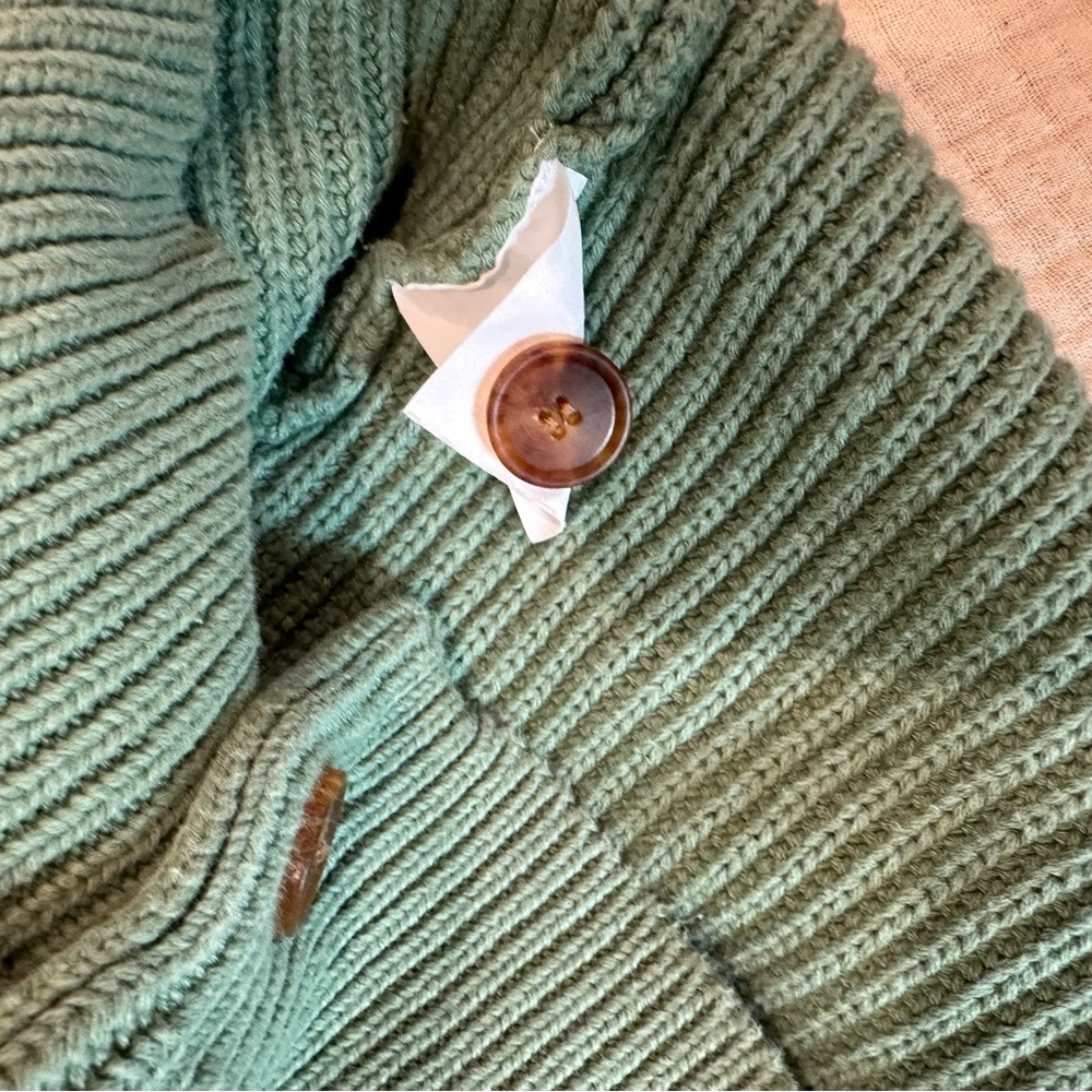 Demy by Demylee Mint Green Button-Up Cardigan - Picture 4 of 7